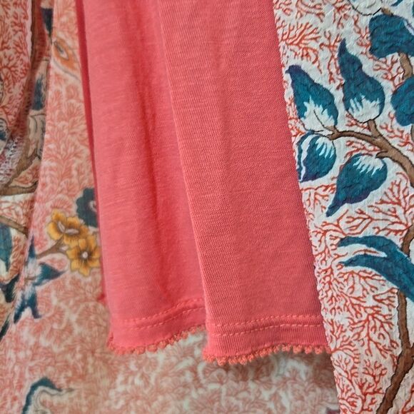 Anthropologie Maeve Adelaid Floral Wrap Dress XS Flutter Fairy Baby Shower - Picture 12 of 16